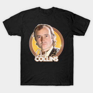 Phil Collins / Retro 80s Aesthetic Fan Design T-Shirt